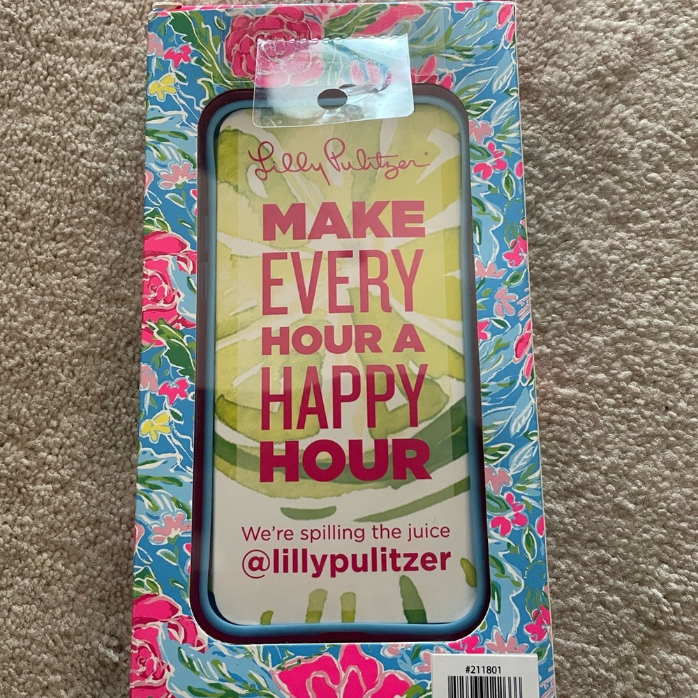NWT Lilly Pulitzer iPhone 11 Pro case.  Bunny Business print